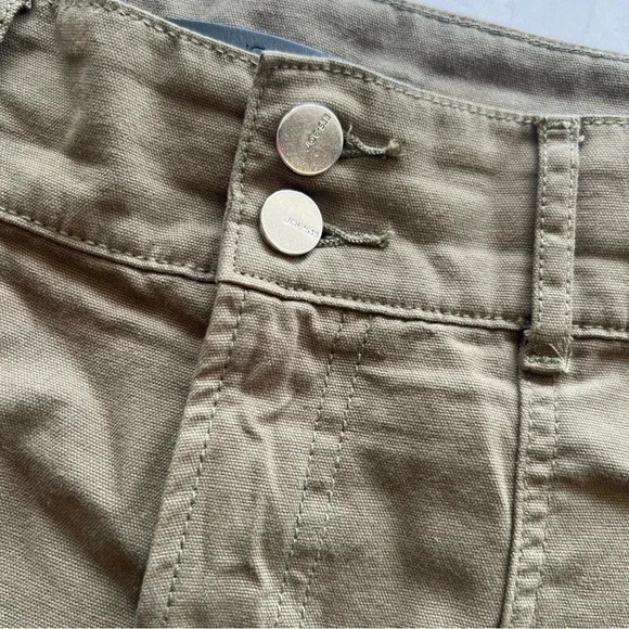 Joes Jeans Size 32 Green The Blake Utility High Waisted Cropped Wide Leg Pant - Picture 6 of 10